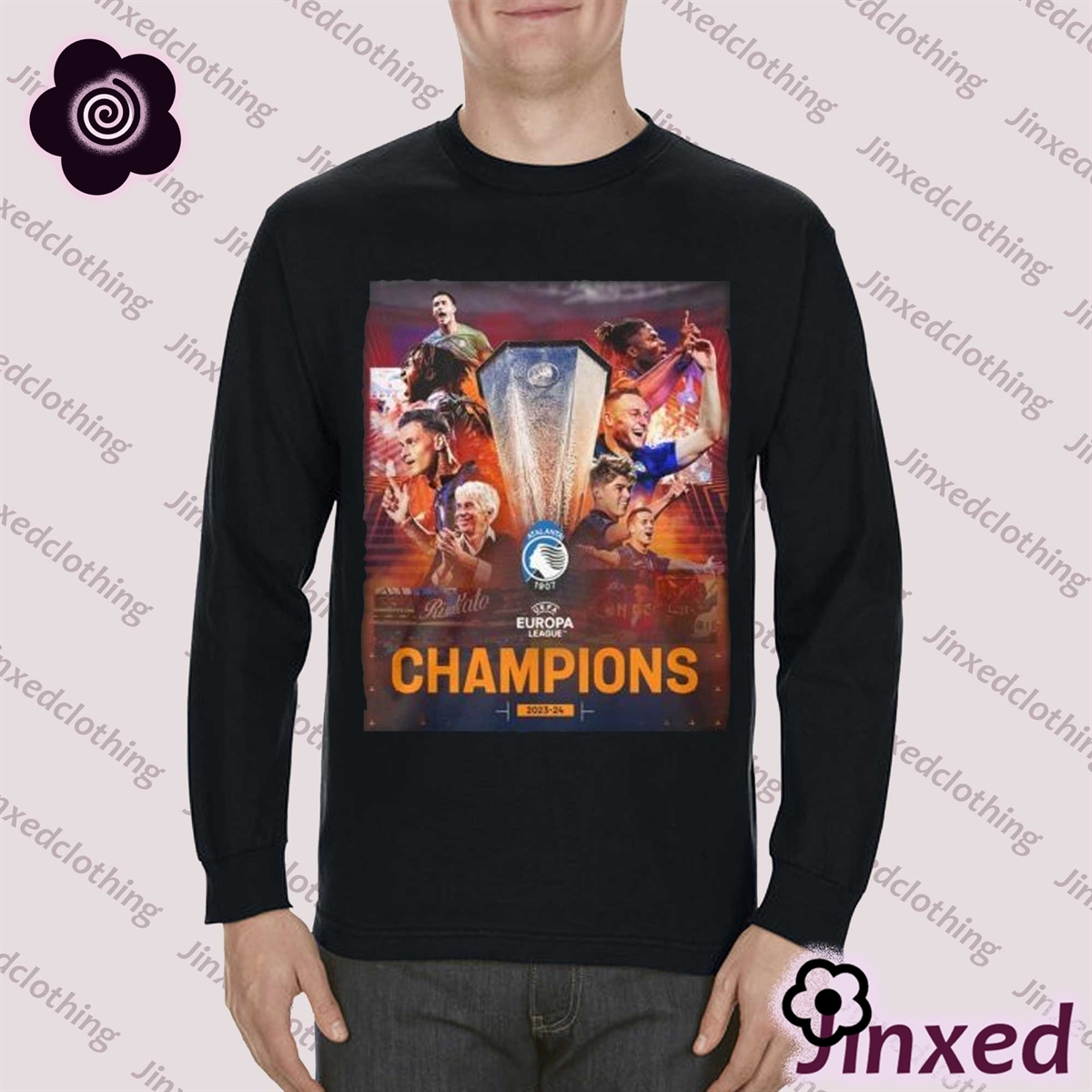 Uefa Europa League Champions 2023-24 Sevilla Fc Unisex T-shirt 